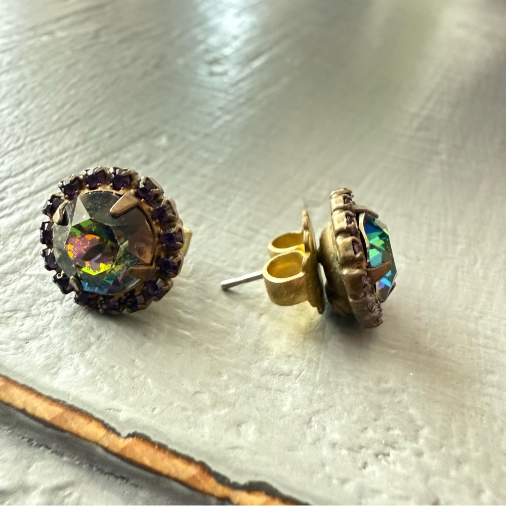 Sorrelli Crystal Stud Earrings - Picture 6 of 8